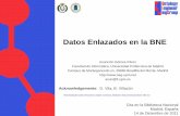 Datos enlazados en la BNE. Asunción Gómez-Pérez