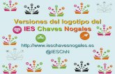 Algunas Versiones del logo del IES CHAVES NOGALES