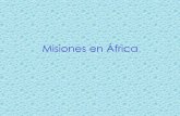 Misiones En áFrica
