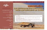 Informe Mineria Actividad Exportadora  Chile Ine