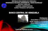 El Banco central de venezuela