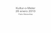Presentacion Kultur-O-Meter 26 Enero 2010.