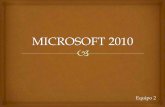 Microsoft 2010
