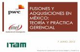 Presentación Fusiones y Adquisiciones: Teoría y Práctica Gerencial