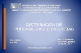 Distribuciones de probabilidad discreta