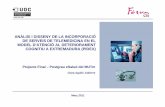 Analisi i Disseny de la incorporació de serveis de Telemedicina en el model d’atenció al deteriorament cognitiu a Extremadura (PIDEX).