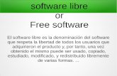 Software libre y la educacion