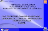 Foro Internacional Transparencia a Nivel Local: Santander