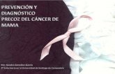 Prevención y diagnóstico del cáncer de mama