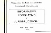Informativo legislativo y jurisprudencial, abril - mayo - junio, 1989