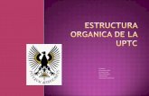 Estructura organica de la uptc