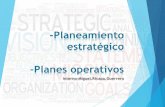 Planeamiento estratégico   planes operativos - asis y psl