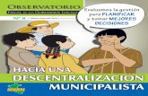 REMURPE / Observa 08 - Hacia una Descentralización Municipalista