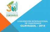 Convención Internacional de Zamoranos - Guayaquil 2014- AGEAPL