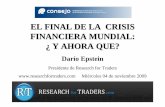 Presentacion Consejo Profesional Ciencias Económicas (Research For Traders Dario Epstein)