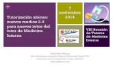 Tutorización ubicua: nuevos medios 2.0 para nuevos retos del tutor de Medicina Interna