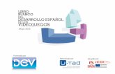 Dossier de prensa Acto de presentación del Libro blanco del desarrollo español de videojuegos