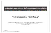 Indice latinoamericano de trasparencia legislativa 2014
