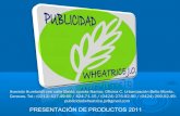 Publicidad Wheatrice J.O., c.a. catalogo de productos