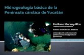 Hidrogeología básica de la Península de Yucatán