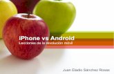 iPhone v Android: Lecciones de la revolución móvil