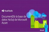 DocumentDB la base de datos NoSql de Microsoft Azure