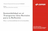 1er Simposio FUNSEAM - Carlos Olivares - Sostenibilidad en el Transporte: Una Revisión para la Reflexión