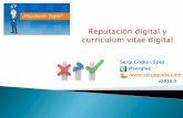 Reputación digital en Salud y currículum vitae digital