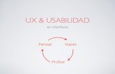 UX & Usabilidad