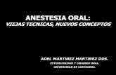 Anestesia oral   viejas tecnicas, nuevos conceptos congreso rafael nuñez
