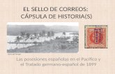 El tratado germano-español de 1899 en los sellos