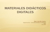 Materiales didácticos digitales - actividad 2.3 - segundo parcial
