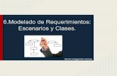 6.modelado de los requerimientos  escenarios y clases