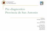 Instrumentos Pre Diagnostico Provincia De San Antonio