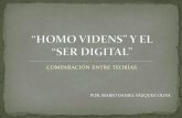 Homo Videns y Ser Digital