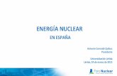 Mesa redonda Universitat de Lleida "Semana de la Sostenibilidad. Energía". Antonio Cornadó, Presidente Foro Nuclear. 24 Marzo 2015