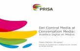 [Databeers] 27-11-2014 “Del Control Media al Conversation Media: Analítica en Medios”. José Rubén Gallardo.