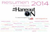 Resumen e invitados 2014 de HangoutON