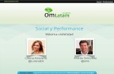 Webinario OM Latam "Social y Performance: maximiza el impacto de tu marca"