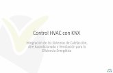 Integración de la climatización en una instalación domótica KNX