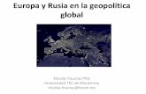 Europa y Rusia en la geopolítica global