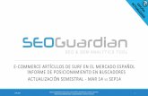SEOGuardian - E-Commerce Artículos de Surf en España - 6 meses después