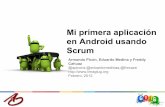 Mi primera aplicación en Android usando Scrum