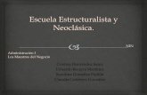 Escuela estructuralista y neoclásica exposicion complete.