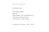 Caudillos y Caudillismo en la historia de  Venezuela 1830-1930