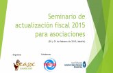 Seminario de actualización fiscal 2015 para asociaciones