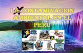 La contaminacion ambiental en el perú