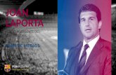 Plan de Medios. Elecciones presidenciales FC Barcelona - Candidato Joan Laporta