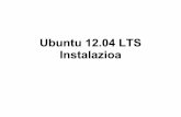 Ubuntu instalazioa