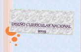 diseño curricular nacional 2009
